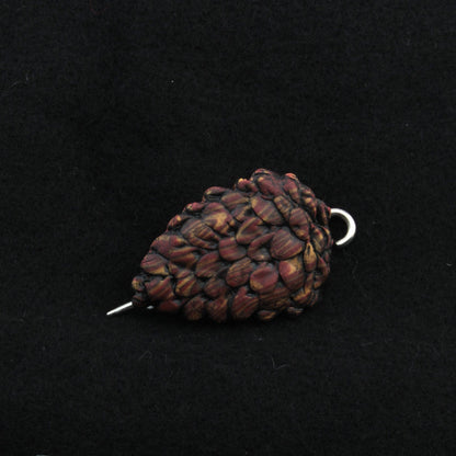 Bonnie Bishoff Shawl Pins Wooden / Pinecone Woodland Shawl Pin by Bonnie Bishoff Designs