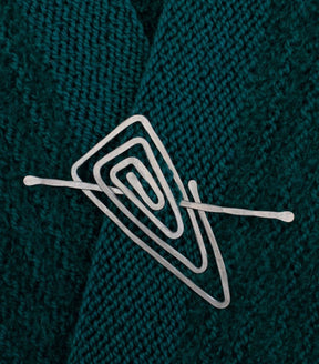 Carolyn Jackson Shawl Pins Flat / Triangle Aluminum Shawl Pin