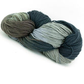 Great Adirondack Yarn Co, Inc. Yarn Gray Black Ombre Great Adirondack Organic DK Cotton