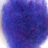 Harrisville Designs Dyed Wool Fiber Violet Harrisville Dyed & Carded Wool Fiber