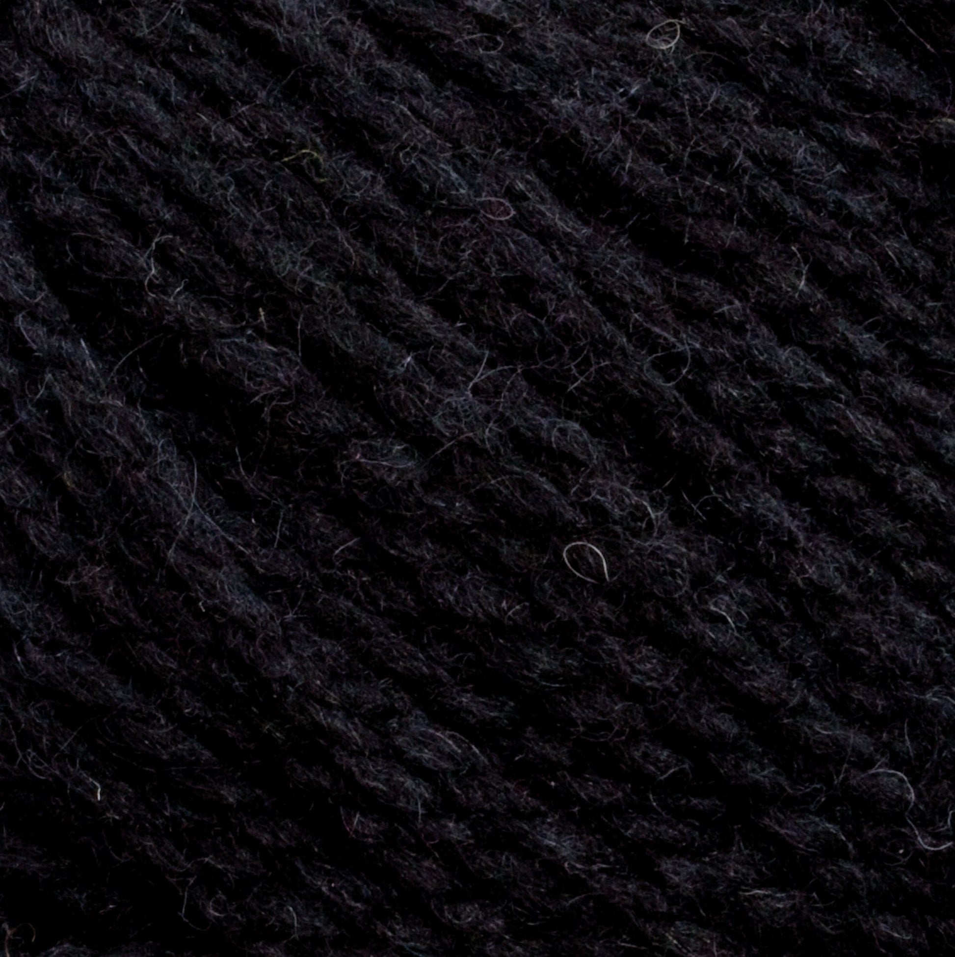 Harrisville Designs Yarn Black Harrisville Shetland Yarn - Unwashed Cones