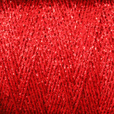 Huntingdon Yarn Mill, Inc. Yarn Red Astra Glow Metallic | Large Cone