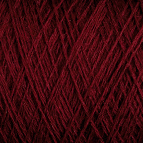 Jagger Brothers, Inc. Yarn Claret JaggerSpun Maine Line 3/8 Yarn | Large Cone