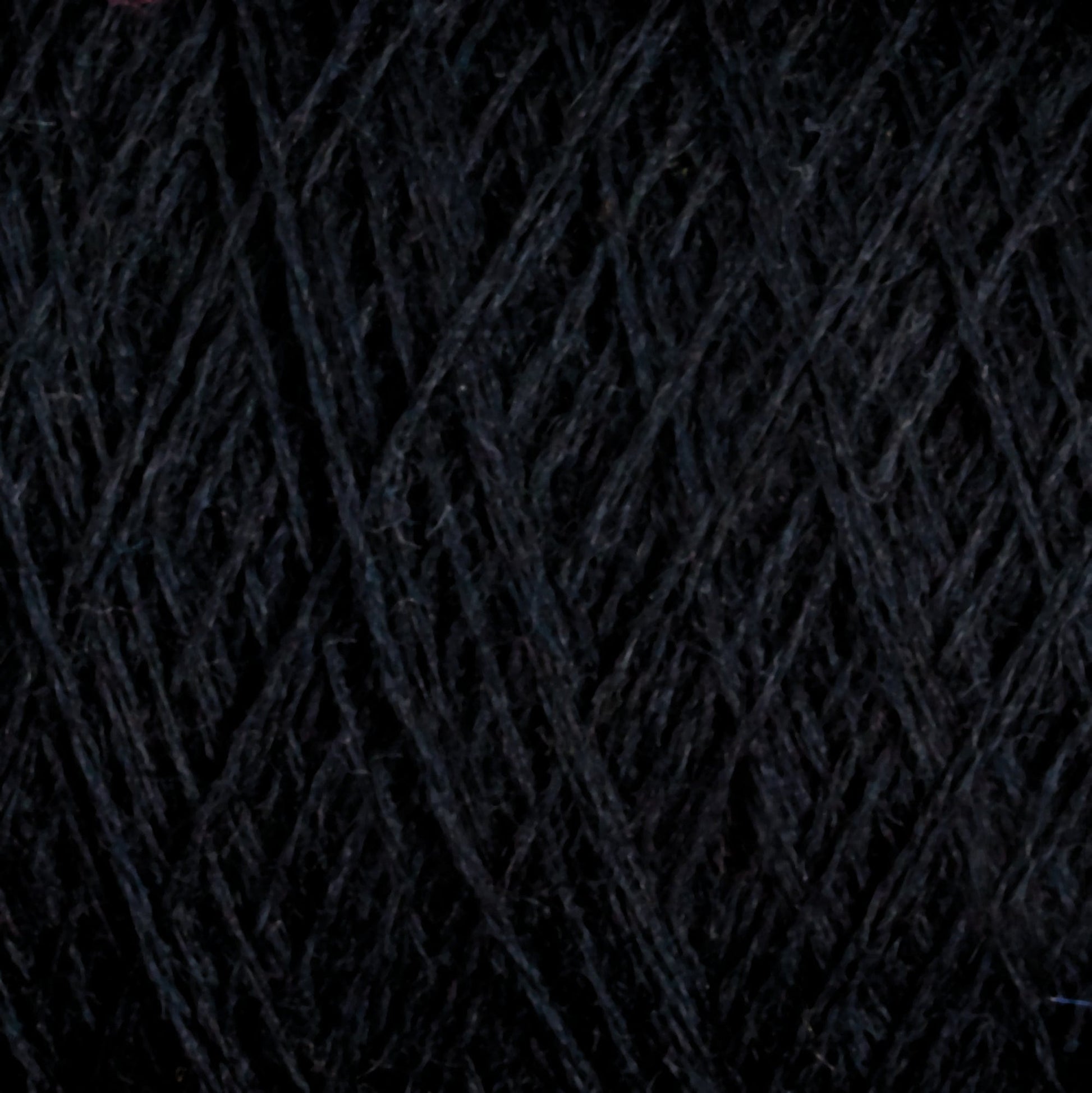 Jagger Brothers, Inc. Yarn Ebony Black JaggerSpun Maine Line 2/20 Yarn | Large Cone