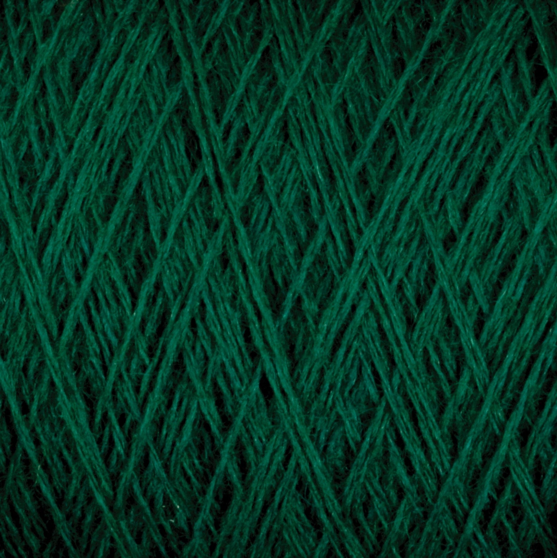 Jagger Brothers, Inc. Yarn Emerald Green JaggerSpun Maine Line 2/20 Yarn | Large Cone