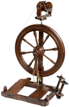 Kromski North America Spinning Wheels Walnut Kromski Sonata Double-Treadle Spinning Wheel