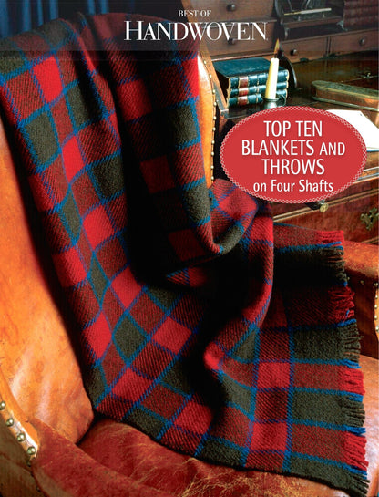 Long Thread Media Books Best of Handwoven, Top Ten Blankets & Throws on Four Shafts eBook (Printed version)