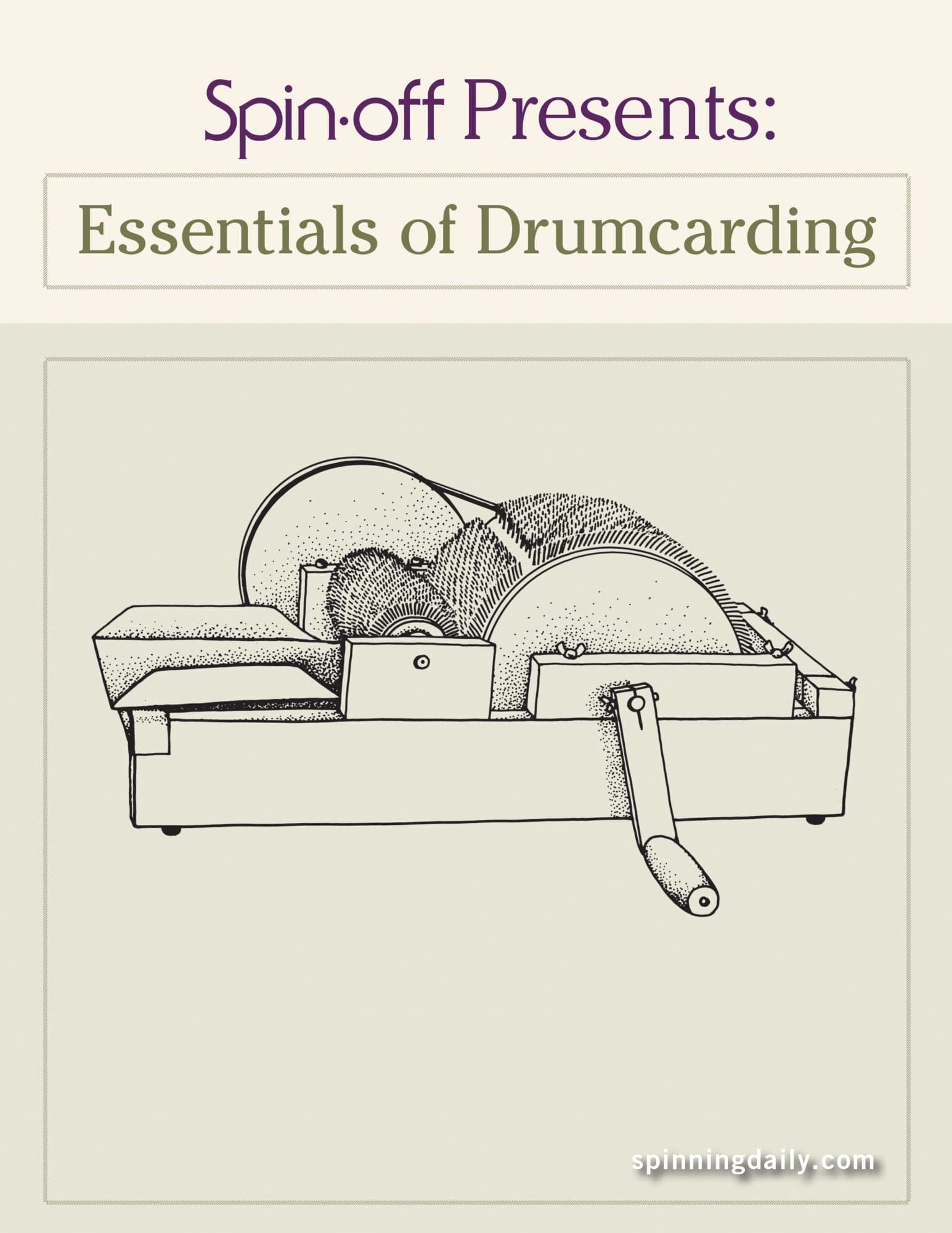 Long Thread Media Books Spin-Off Presents: Essentials of Drum carding: eBook Printed Copy