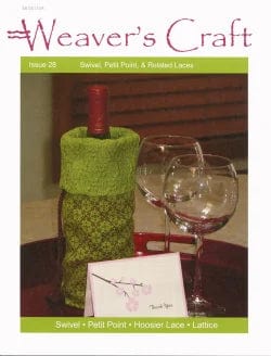 Plain Tabby Press Magazines Weaver's Craft Issue 28: Swivel, Petit Point, & Related Laces