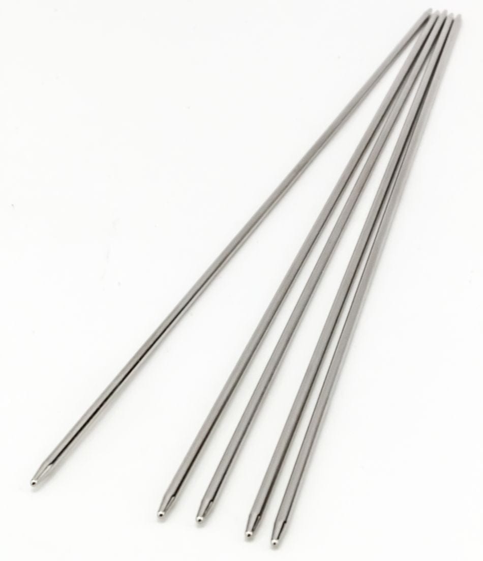 Skacel Double-Point Needles US 00 (1.75 mm) Addi Steel Double Point Knitting Needles, 8"