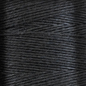 Stuart C. Hurlbert & Co. Yarn Black 16/5 Linen Rug Lacing (Black) | Mini-cone