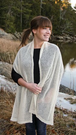 Heirloom Lace Cashmere Wrap
