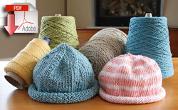 Casco Bay Baby Roll Brim Hats  Pattern download
