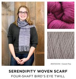 Serendipity Scarf Weaving Kit  Sweet Pea