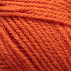 Plymouth Encore Worsted Yarn color 0530 (1383-BRIGHT-ORANGE)