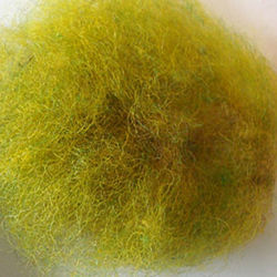 Harrisville Dyed and Carded Wool Fiber color 4850 (YFB-83-GRASS)
