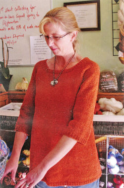 Top Down Swing Pullover by Knitting Pure amp Simple