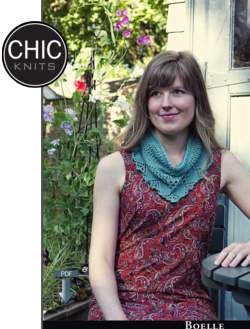 Chic Knits Boelle Cowl  Pattern download
