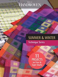 Best of Handwoven: Technique Series - Summer and Winter - eBook Printed Copy