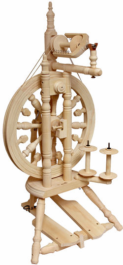 Kromski Minstrel Spinning Wheel Unfinished