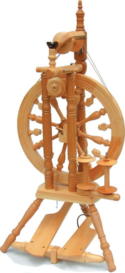 Kromski Minstrel Spinning Wheel Clear