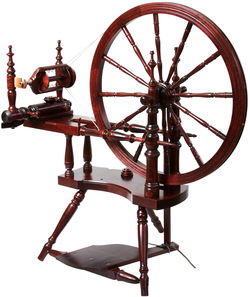Kromski Polonaise Spinning Wheel Mahogany 