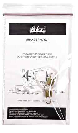 Ashford Brake Band Set  2 Tension springs and 1 Nylon brake band