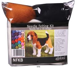 Ashford Needle Felting Kit  Beagle