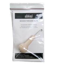 Ashford Wooden Threading Hook Natural  Packaged 1pc