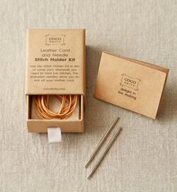 Leather Cord and Needle Stitch Holder Kit