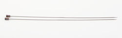 Nova Platina Single Point Knitting Needles  14quot   Size 0  by Knitteraposs Pride