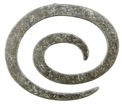 Antique Tin Metal 2quot Spiral Closure