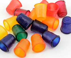 Jelly Thimble 34quot Assorted Colors