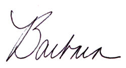Picture of barbara signature