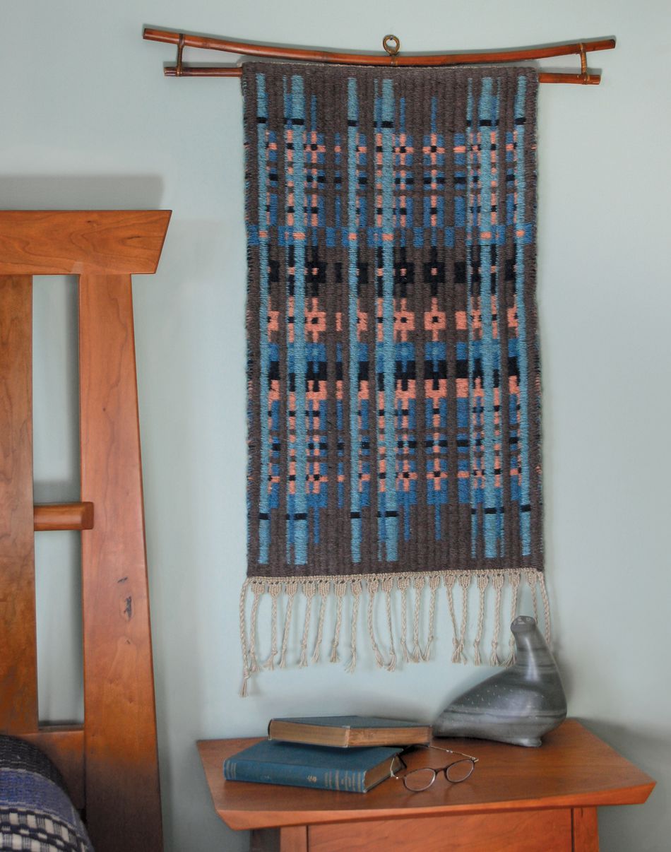 Weaving Patterns Northern Colors Bound Weave  Halcyon Geo Rug Wool