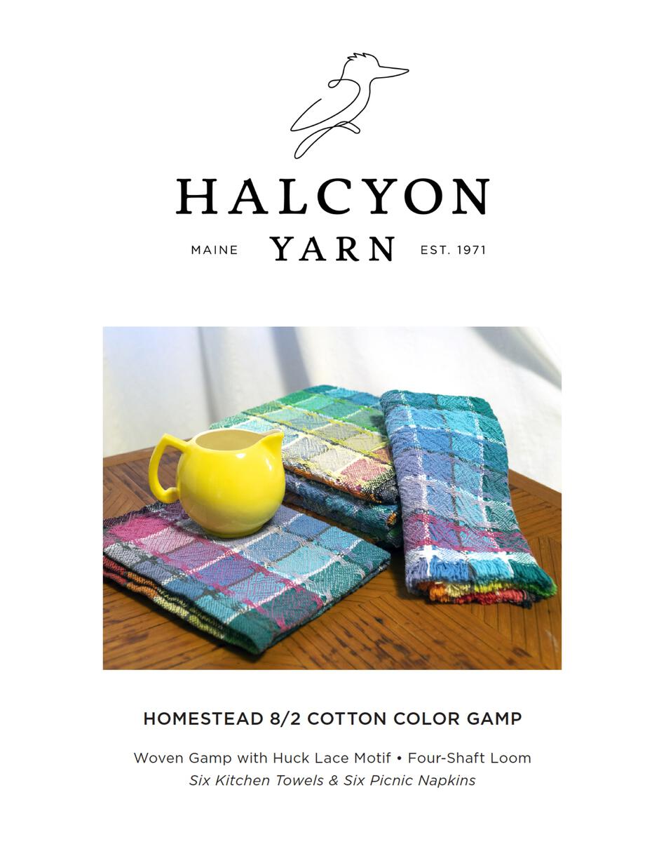 Weaving Patterns Homestead Cotton Color Gamp  Printed Pattern
