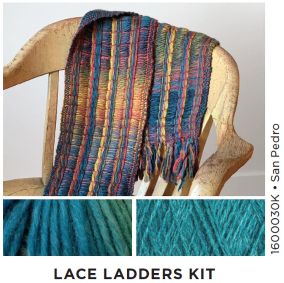 Weaving Kits Lace Ladders  Woven Scarf Kit 3 San Pedro