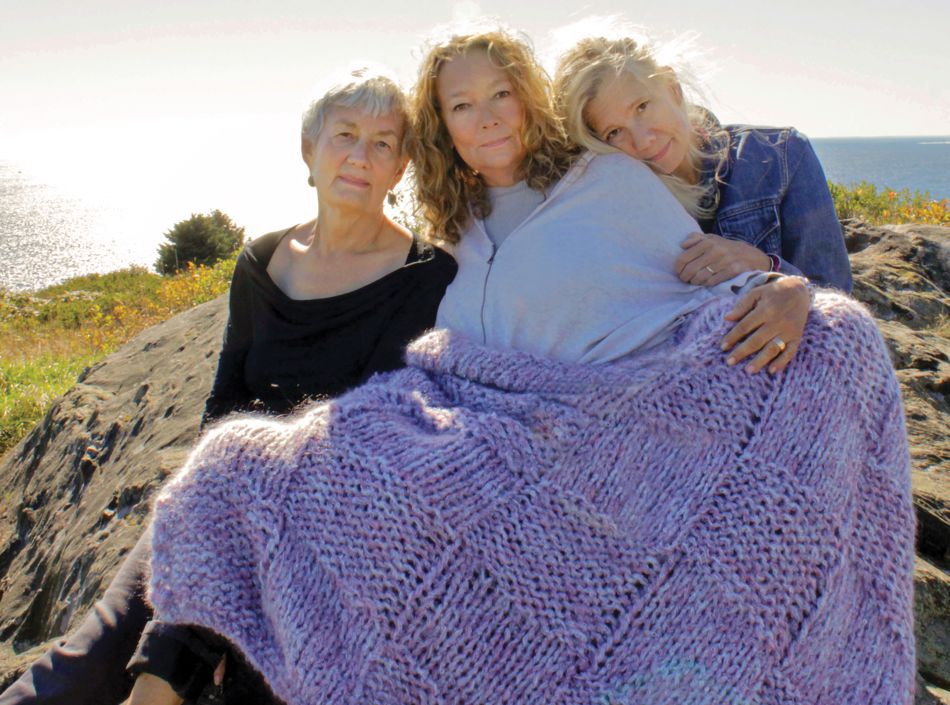 Knitting Patterns Cobble Stone Cove Throw  Seguin Collection