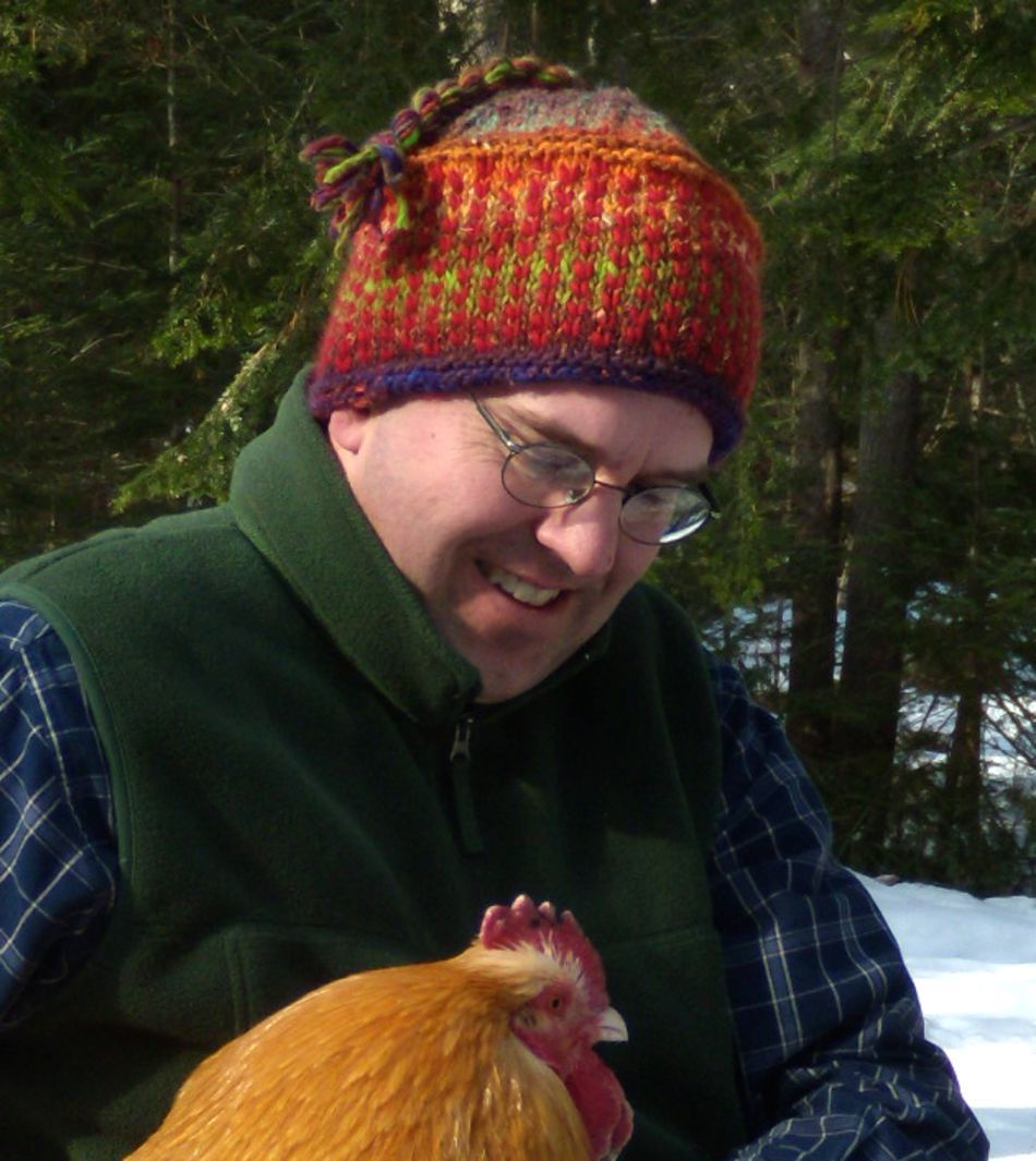Knitting Patterns Alpine Topper hat pattern