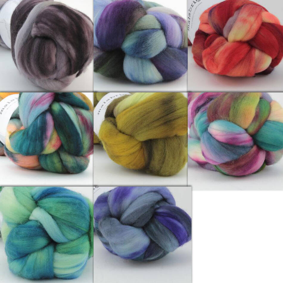 Wool roving & wool top; felting fibers and wool for spinning in natural ...