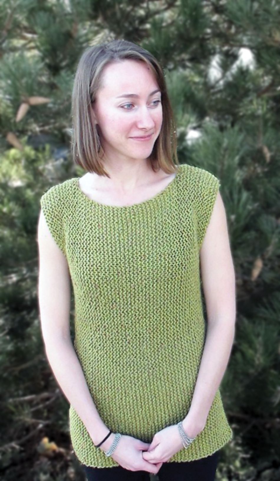 Knitting Patterns Side to Side Pullover by Knitting Pure and Simple