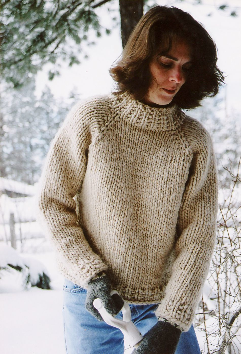 Knitting Patterns Weekend Neck Down Pullover by Knitting Pure and Simple