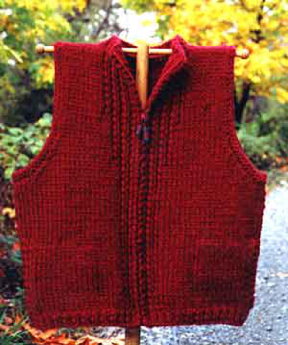 Knitting Patterns Oregon Vest