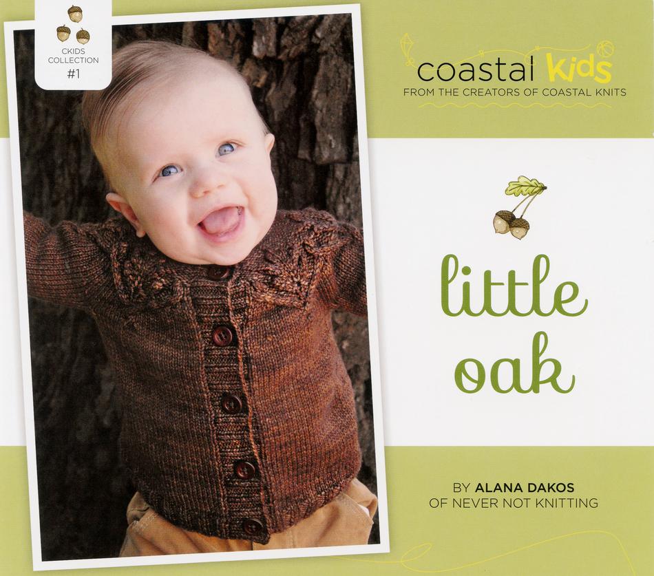 Knitting Patterns Coastal Kids Little Oak Cardigan