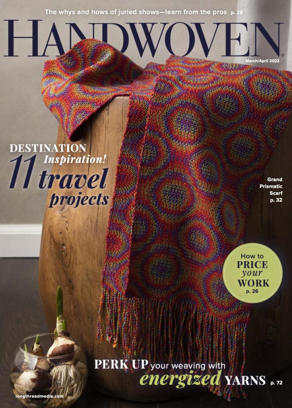 Weaving Magazines Handwoven MarApr 2022