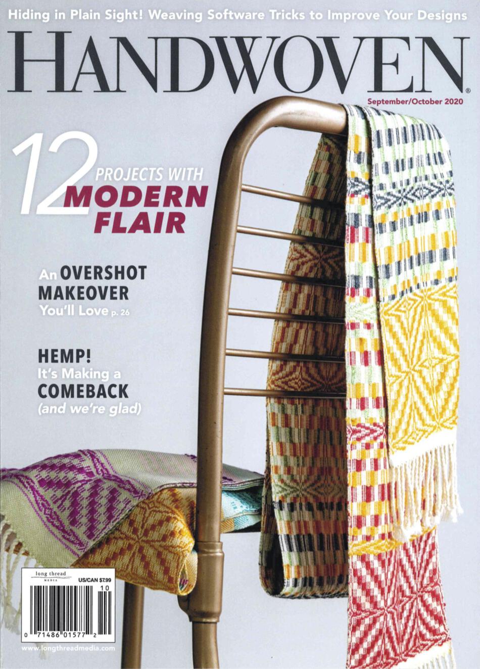 Weaving Magazines Handwoven Magazine SeptOct 2020