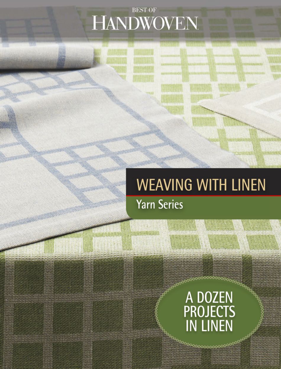Weaving Books Best of Handwoven Weaving with Linen  eBook Printed Copy