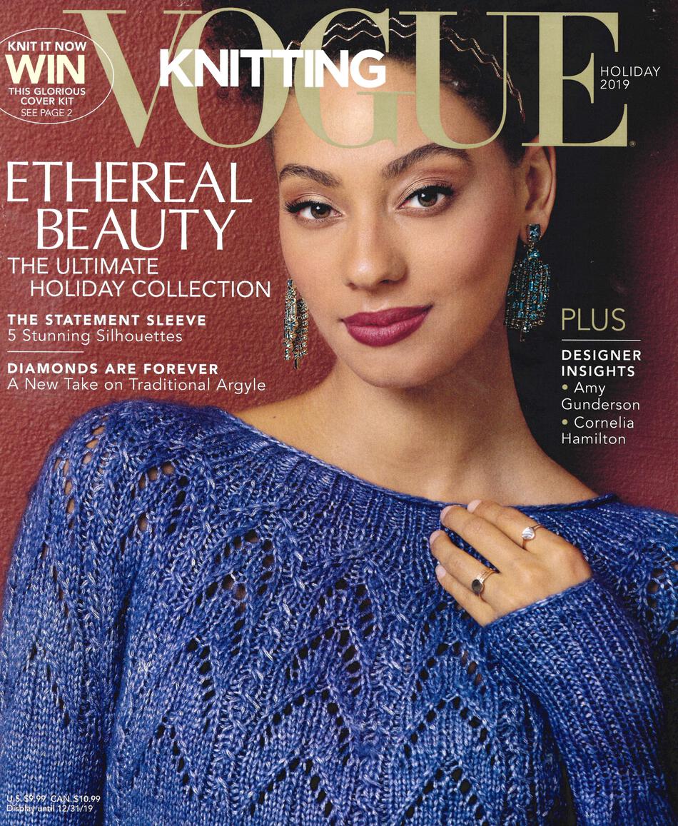 Knitting Magazines Vogue Knitting Holiday 2019