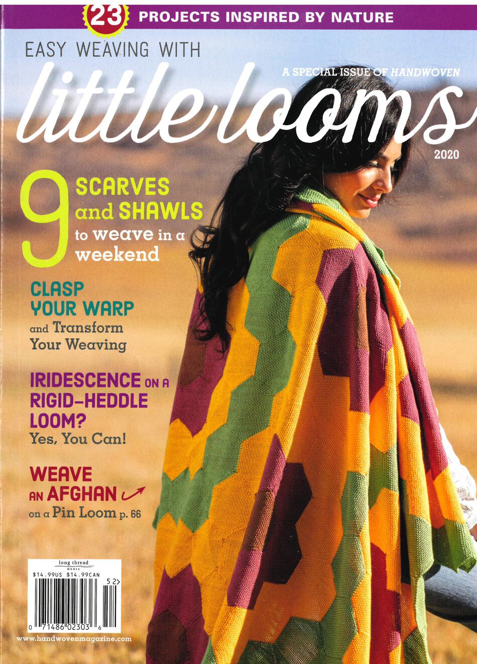 Weaving Magazines Easy Weaving with Little Looms a Special Issue of Handwoven 2020