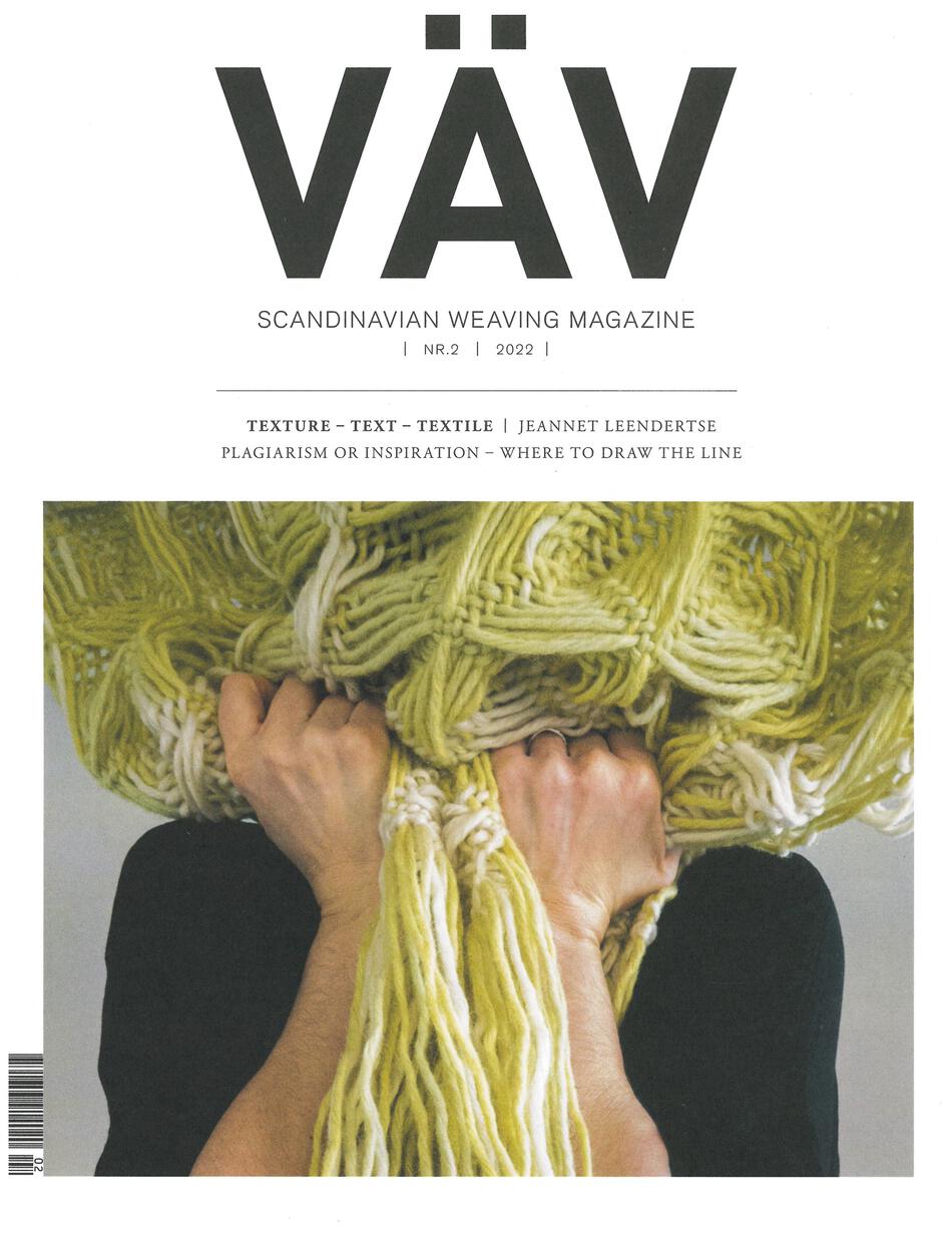 Weaving Magazines Vav Magasinet 222